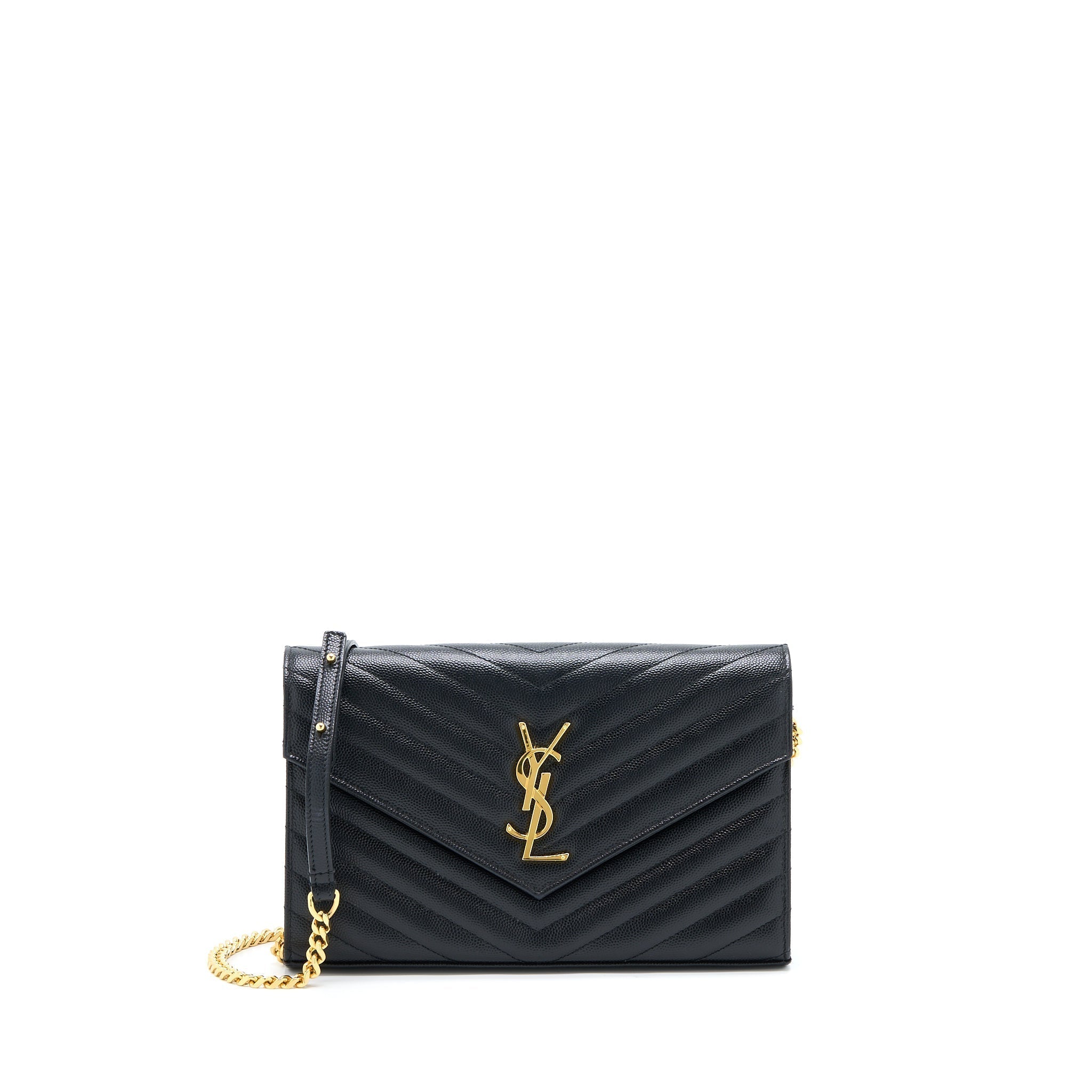saint-laurent-wallet-on-chain-grained-calfskin-black-ghw