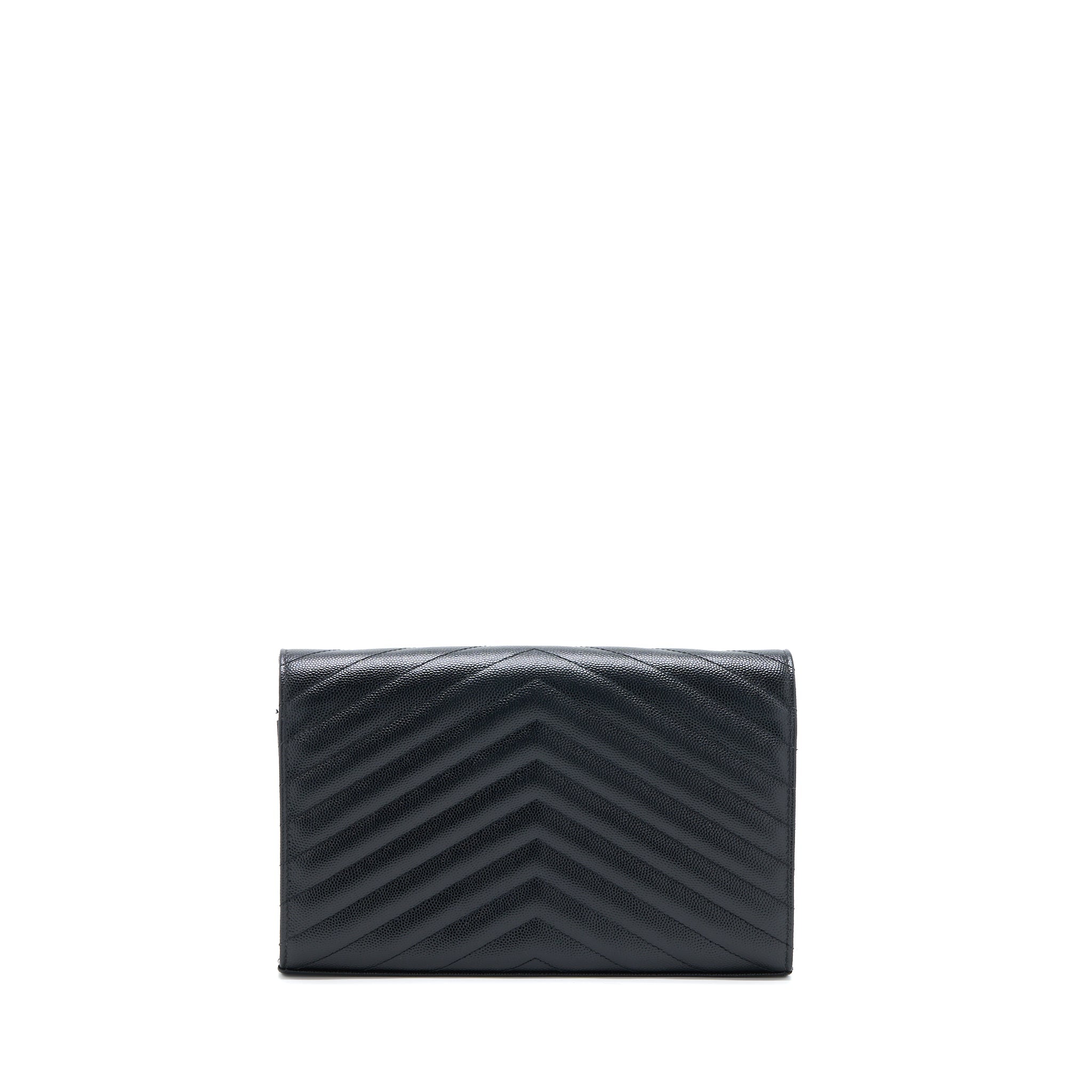 saint-laurent-wallet-on-chain-grained-calfskin-black-ghw