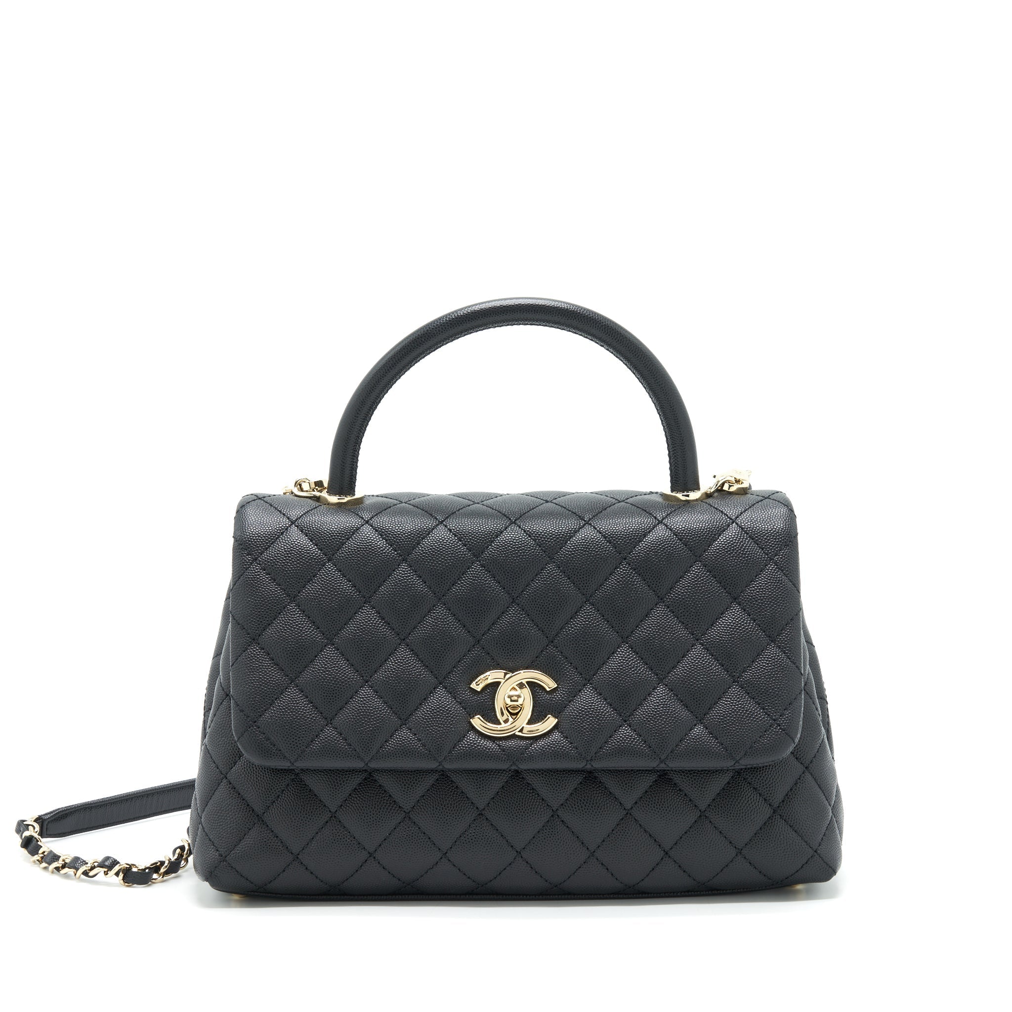 chanel-medium-coco-handle-28cm-caviar-black-lghw