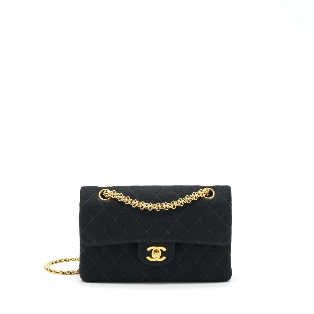 chanel-vintage-small-classic-flap-bag-fabric-black-ruthenium-ghw