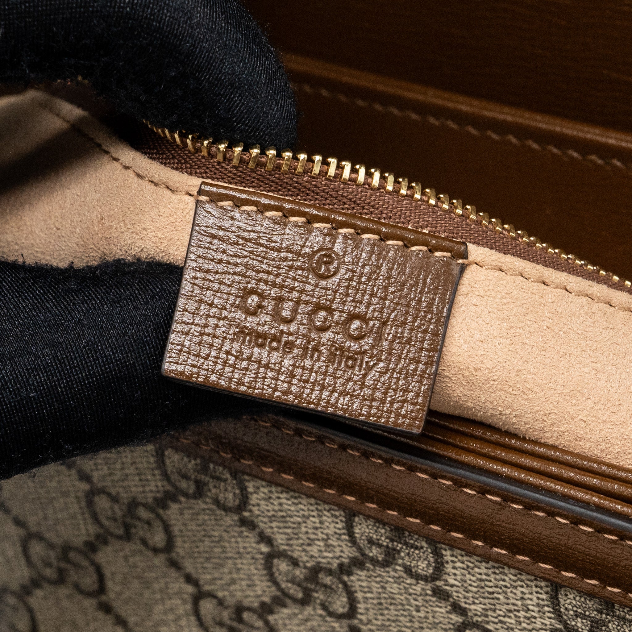 gucci-horsebit-1955-shoulder-bag-gg-supreme-canvas-leather-brown-ghw
