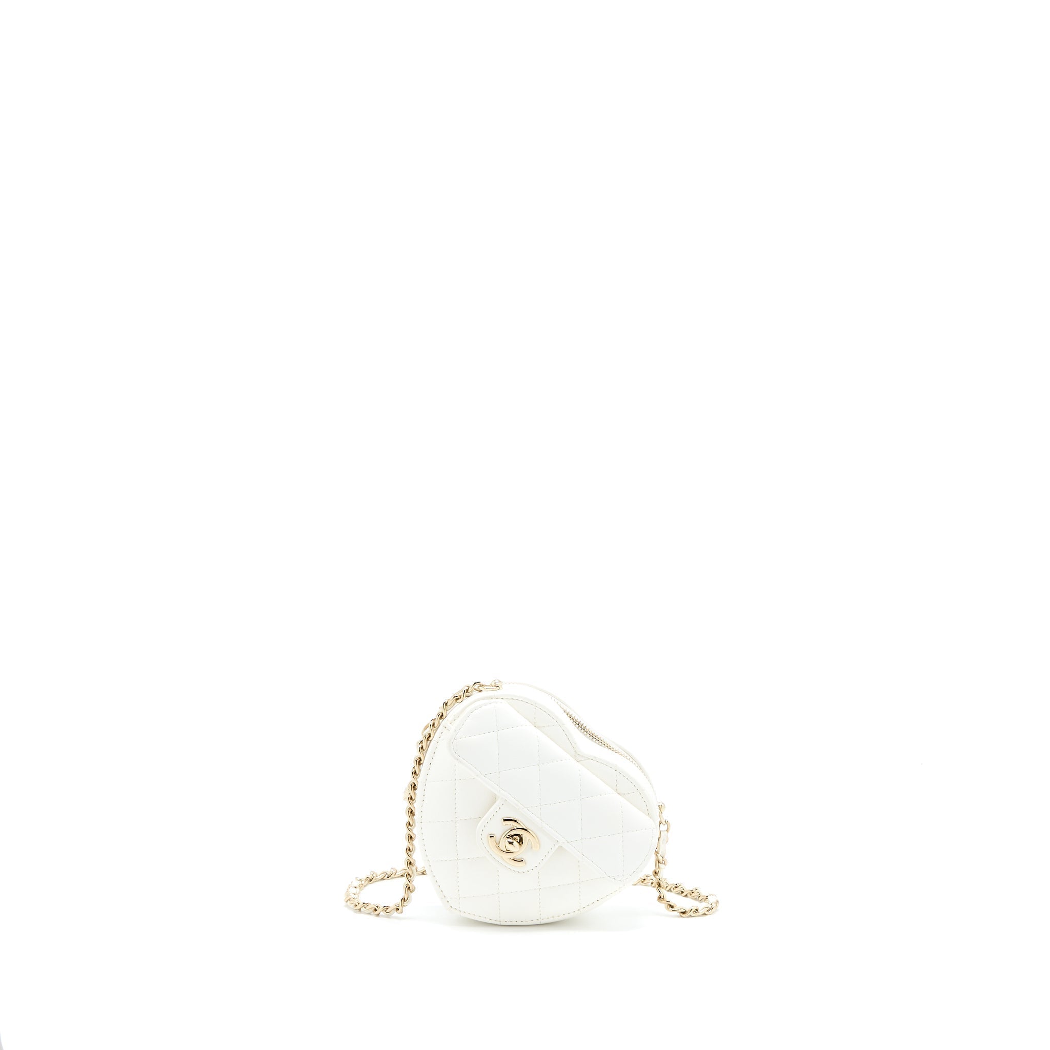 chanel-small-heart-bag-lambskin-white-lghw-1