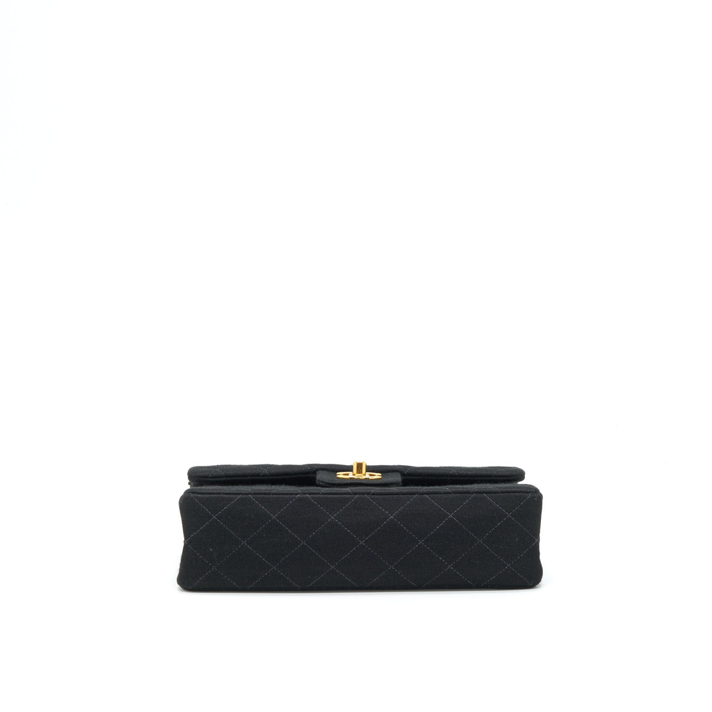 chanel-vintage-small-classic-flap-bag-fabric-black-ruthenium-ghw