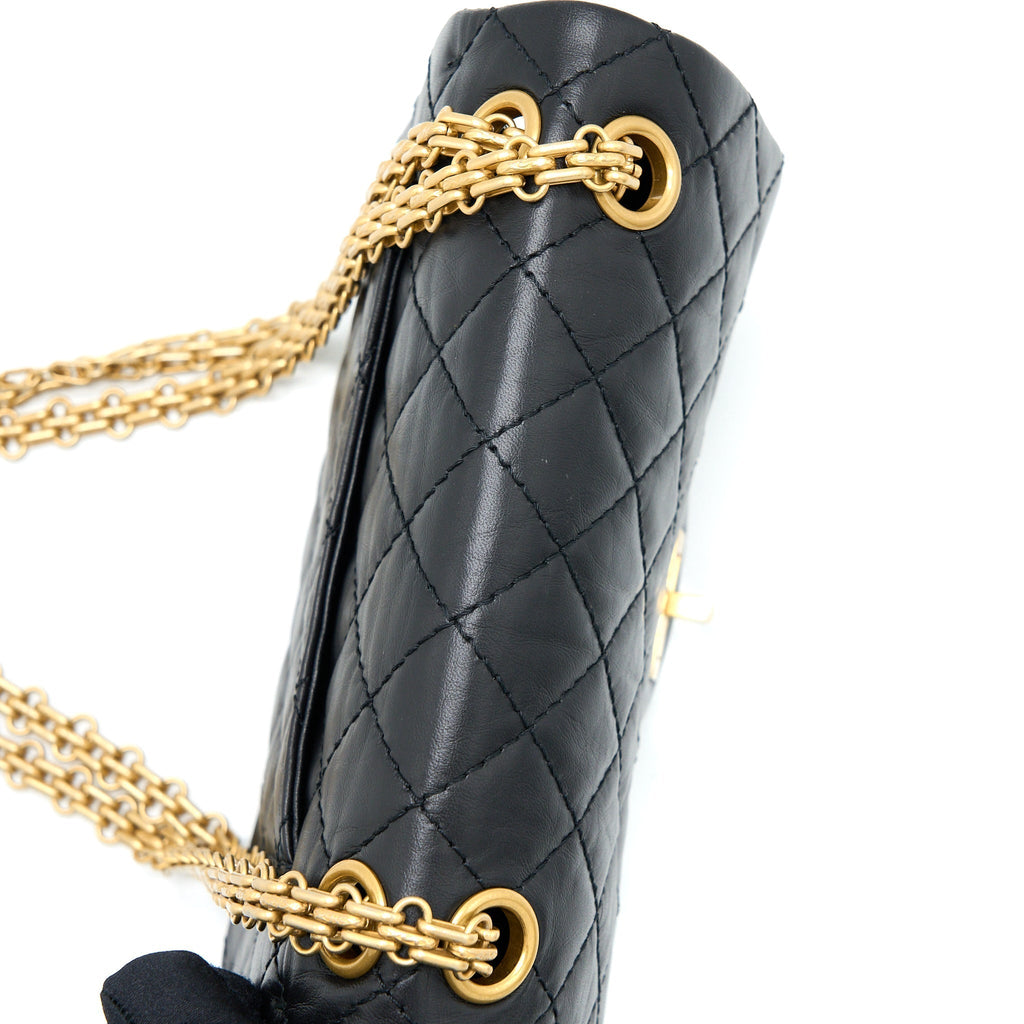 chanel-mini-2-55-reissue-flap-bag-aged-calfskin-black-brushed-ghw-microchip-3