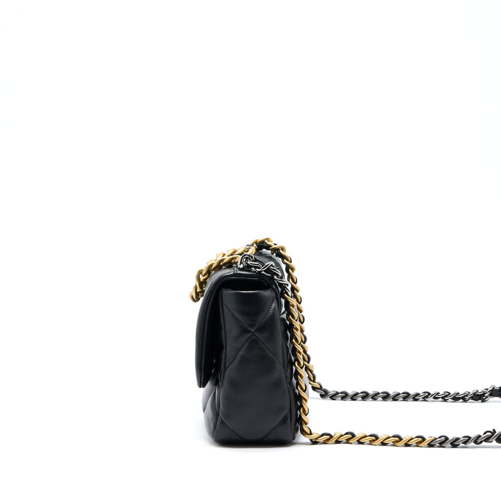 chanel-small-19-bag-lambskin-black-multicolour-hardware-microchip-1