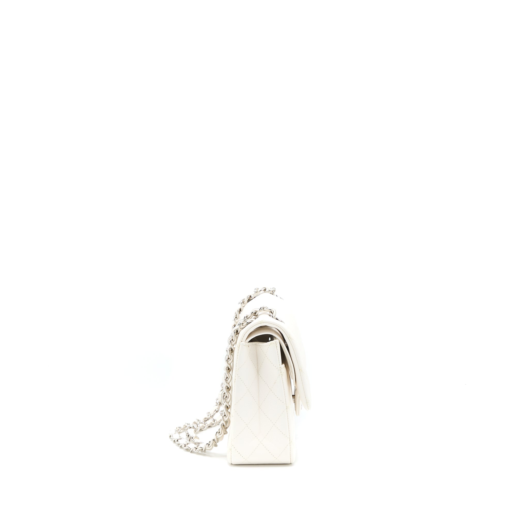 chanel-medium-classic-double-flap-bag-caviar-white-shw-microchip
