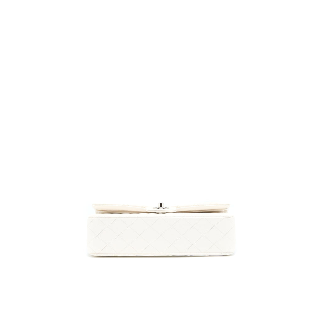 chanel-medium-classic-double-flap-bag-caviar-white-shw-microchip