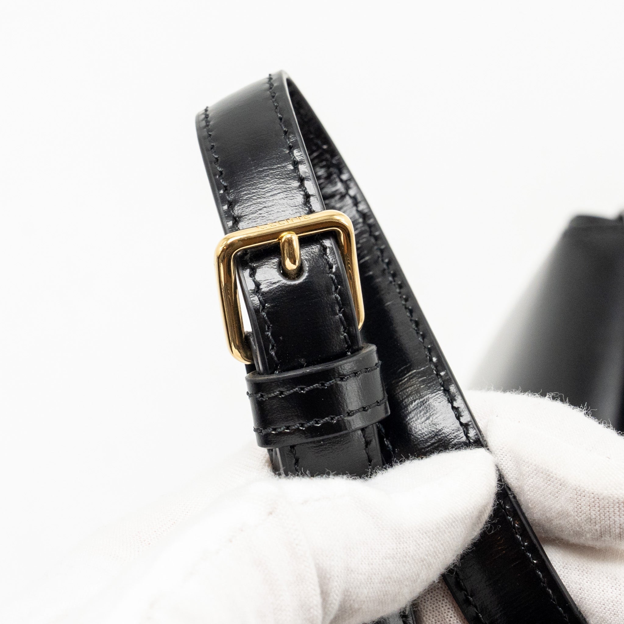 celine-triomphe-shoulder-bag-calfskin-black-ghw-copy