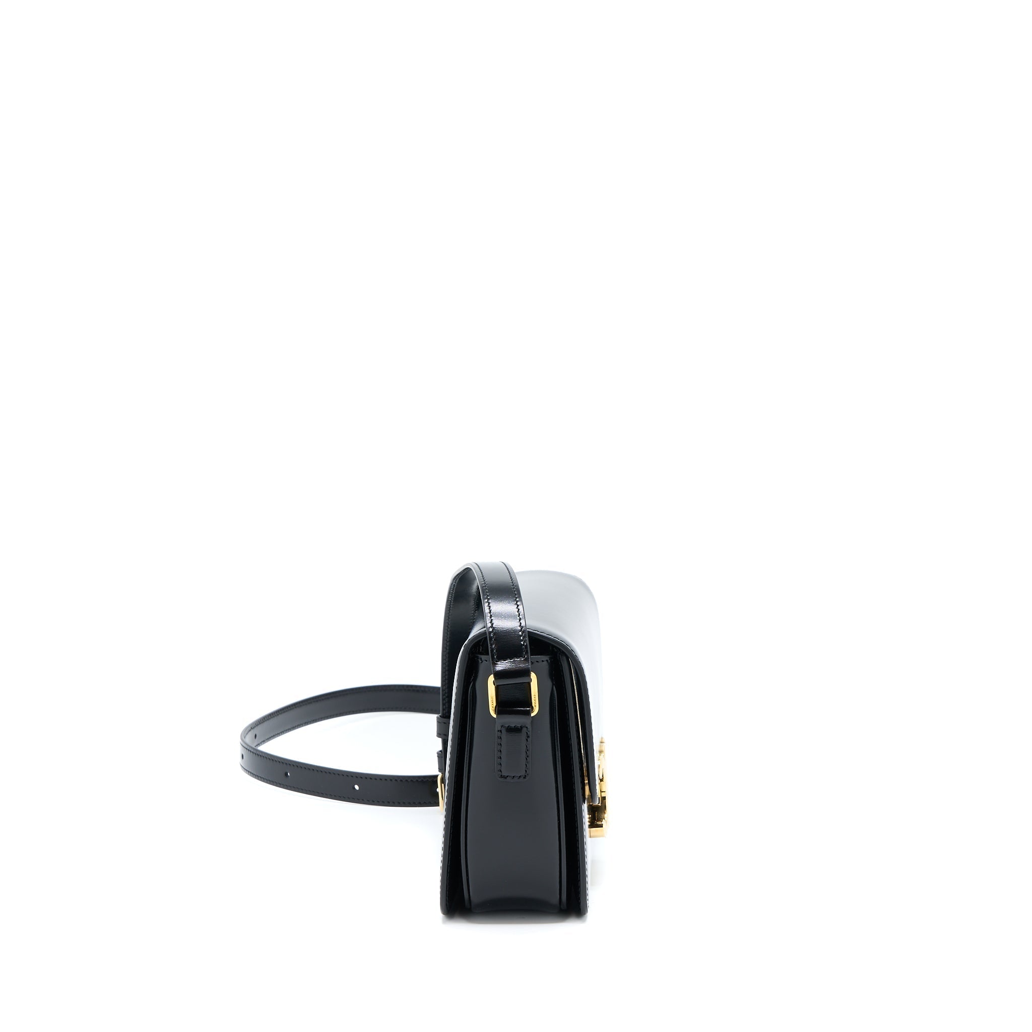celine-teen-triomphe-bag-in-shiny-calfskin-black-ghw