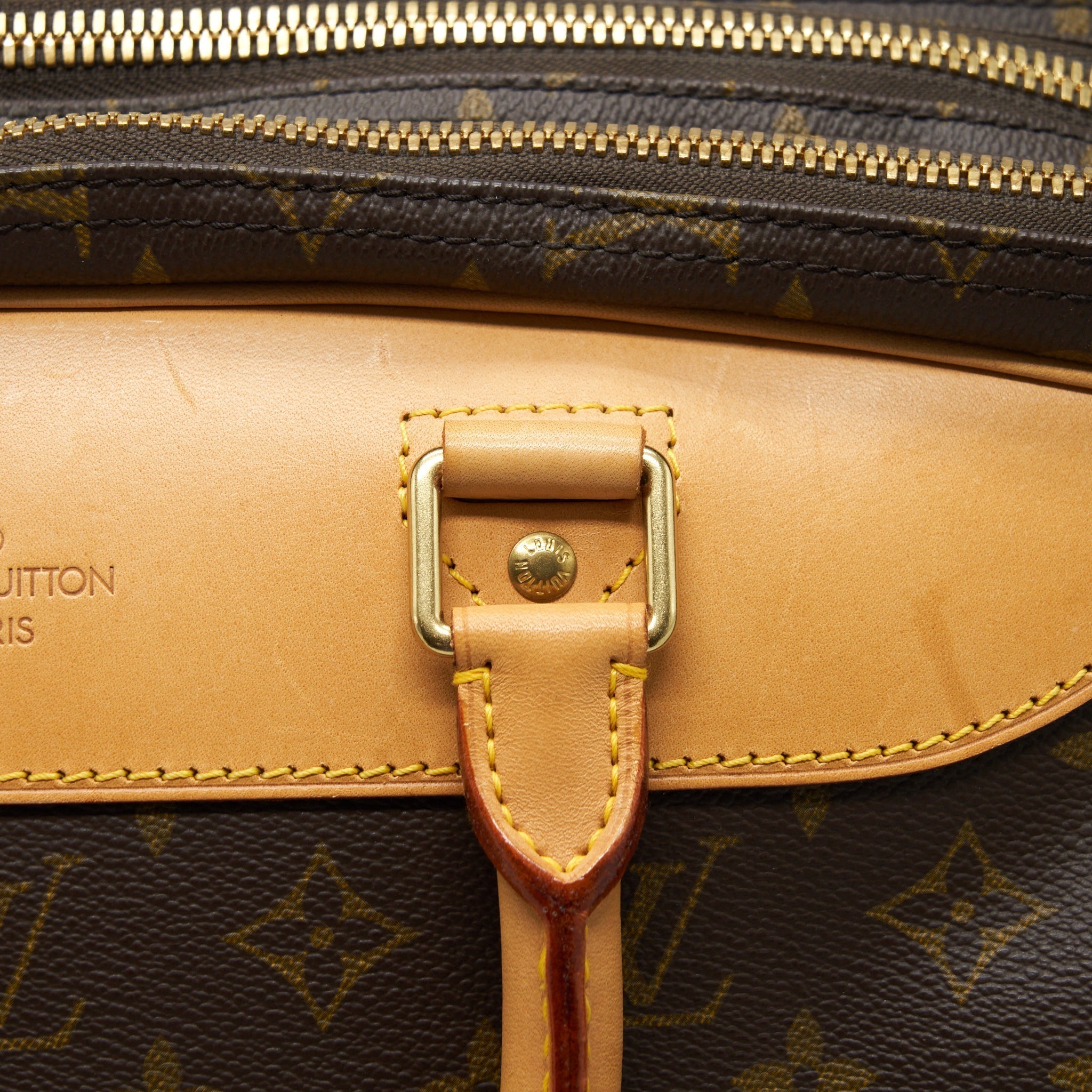louis-vuitton-vintage-luggage-bag-with-strap-monogram-canvas-year-1997