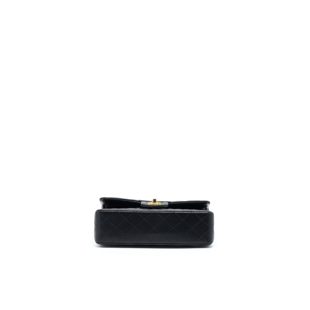 chanel-small-classic-double-flap-bag-lambskin-black-ghw-microchip