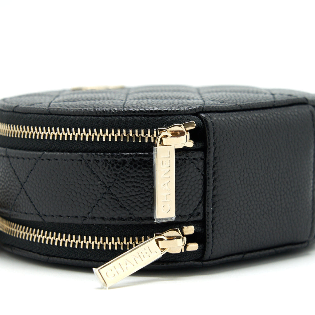 chanel-22c-top-handle-round-vanity-black-with-chain-caviar-lghw-1