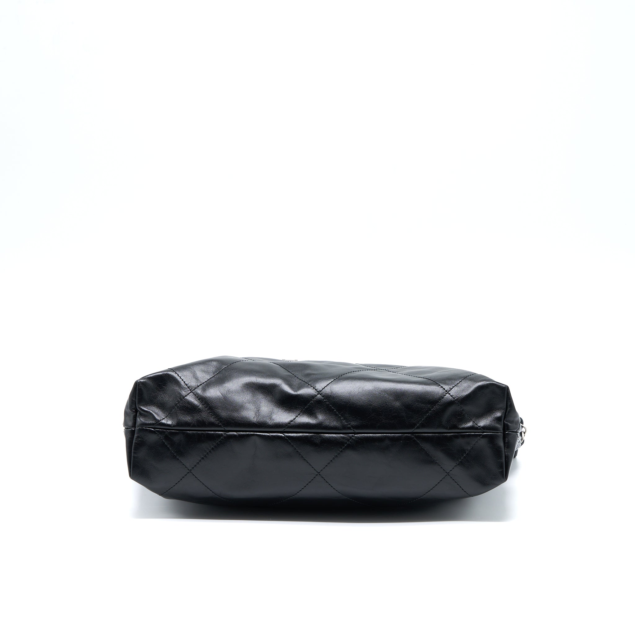 chanel-small-22-bag-calfskin-black-shwmicrochip