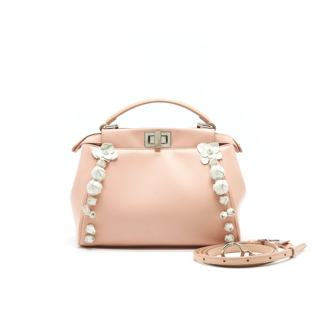 fendi-peekaboo-mini-kappa-handle-bag-lambskin-in-baby-pink-with-white-flowers