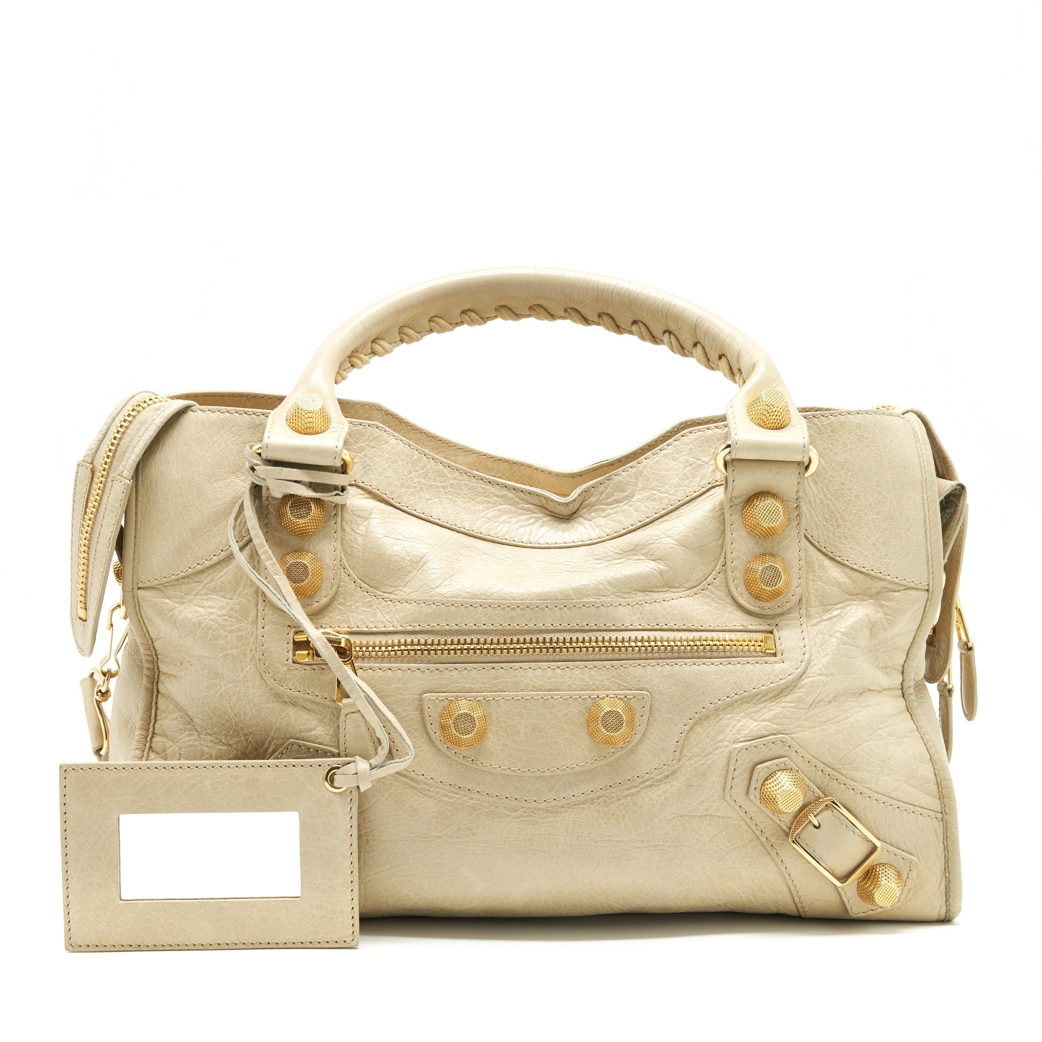 balenciaga-giant-city-bag-beige-ghw-1