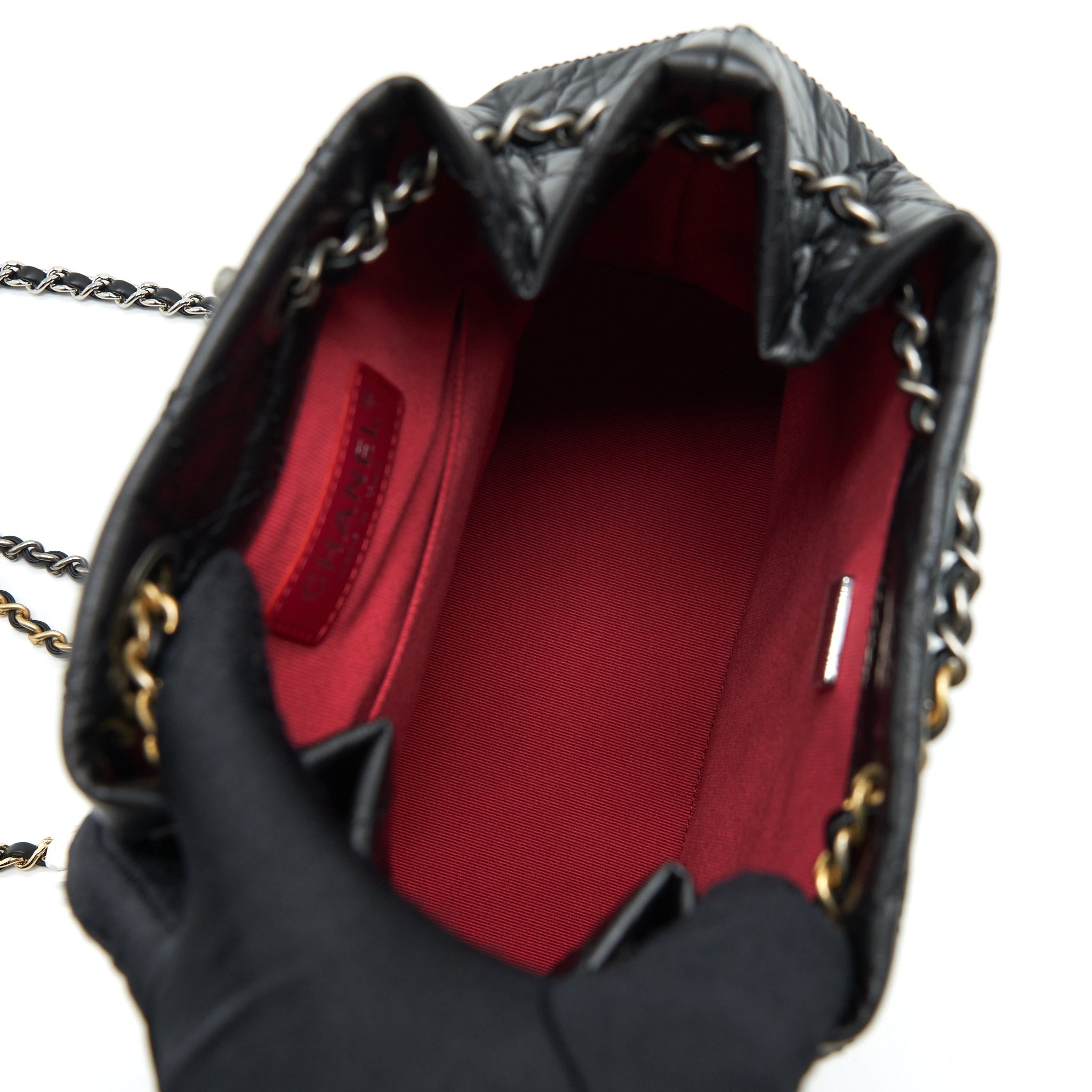 chanel-small-gabrielle-backpack-calfskin-black-with-multicolour-hardware