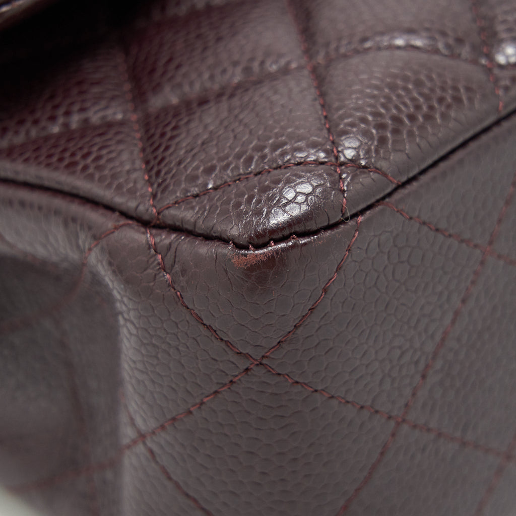 chanel-medium-classic-double-flap-bag-caviar-burgundy-shw