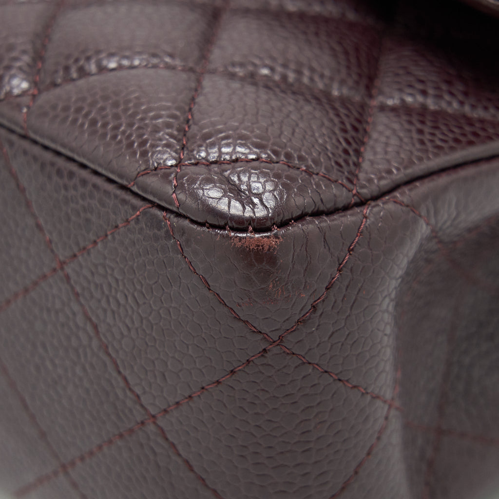 chanel-medium-classic-double-flap-bag-caviar-burgundy-shw