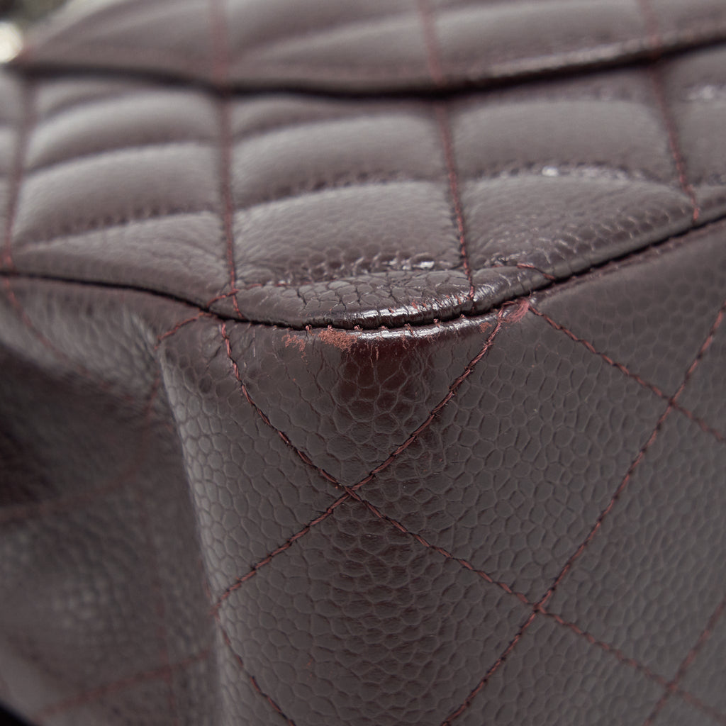 chanel-medium-classic-double-flap-bag-caviar-burgundy-shw