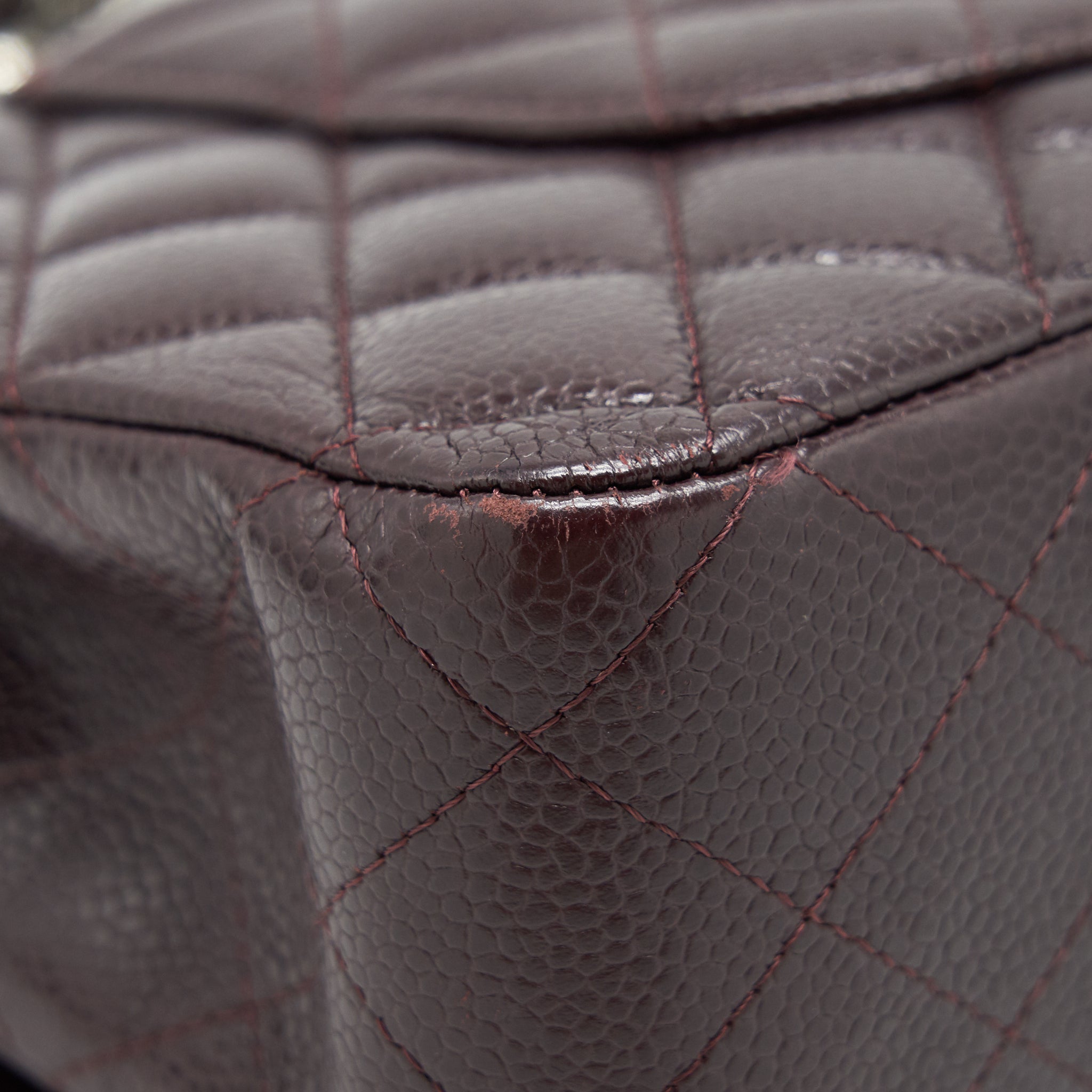 chanel-medium-classic-double-flap-bag-caviar-burgundy-shw