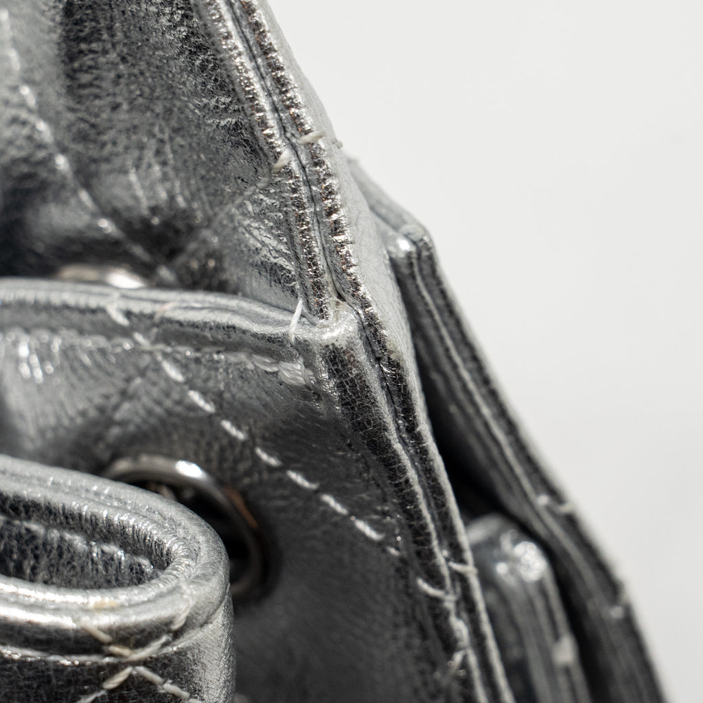chanel-25-bag-silver