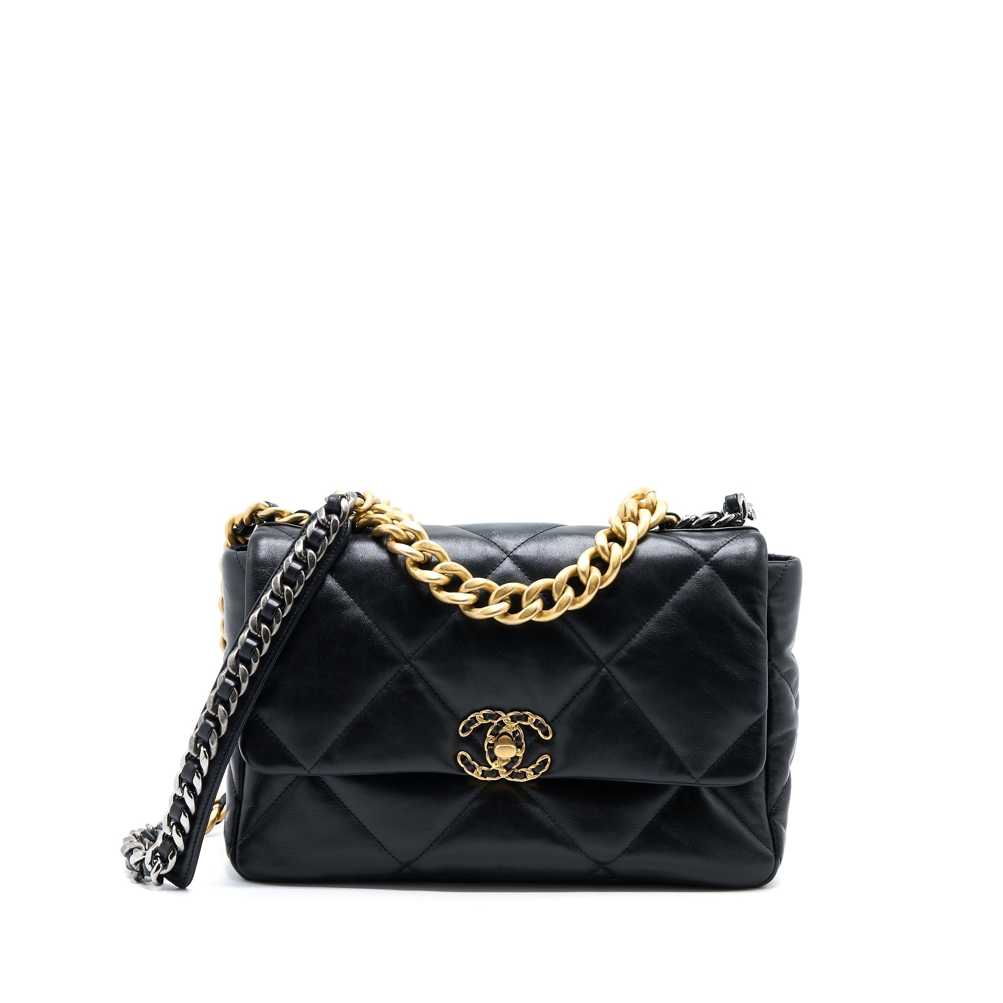 chanel-medium-19-bag-goatskin-black-multicolour-hardware-1