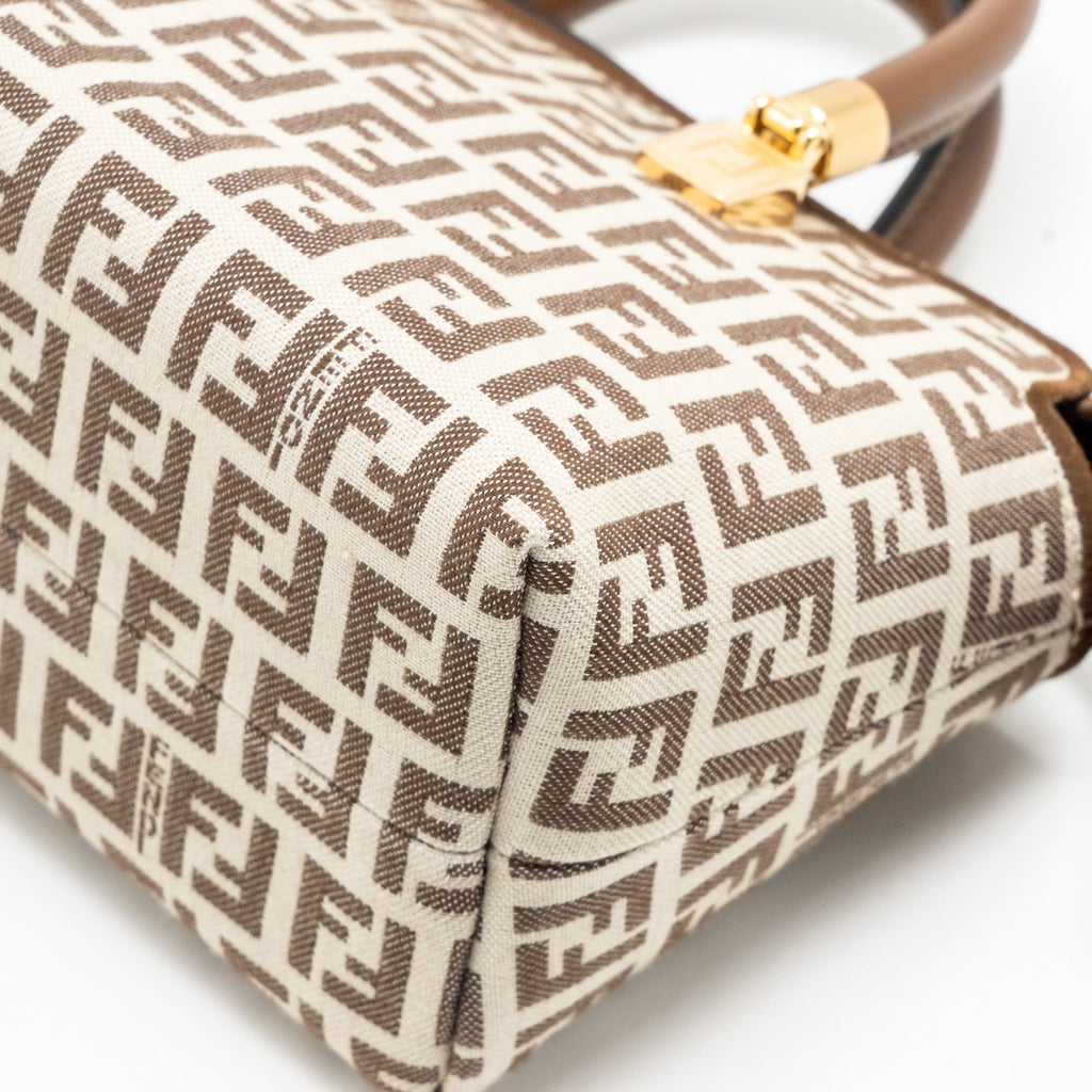 fendi-by-the-way-mini-bag-ff-canvas-leather-brown-cream-ghw