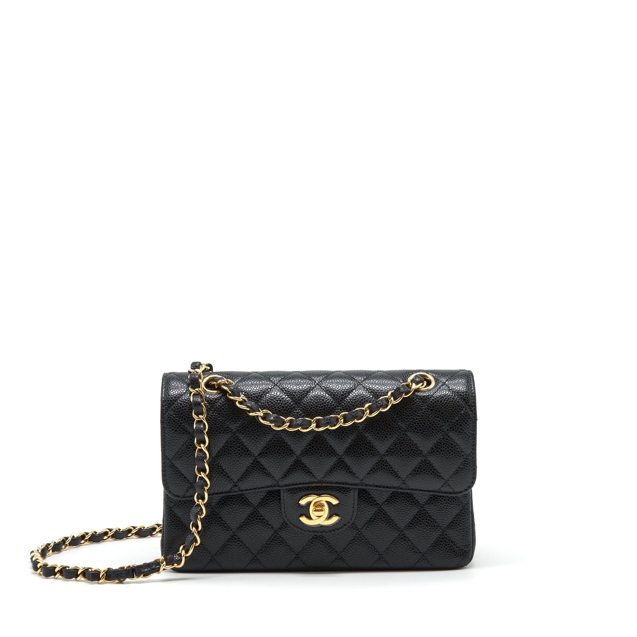 chanel-small-classic-double-flap-caviar-black-ghw-microchip-1