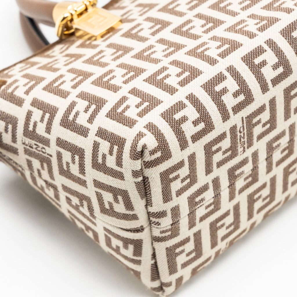 fendi-by-the-way-mini-bag-ff-canvas-leather-brown-cream-ghw