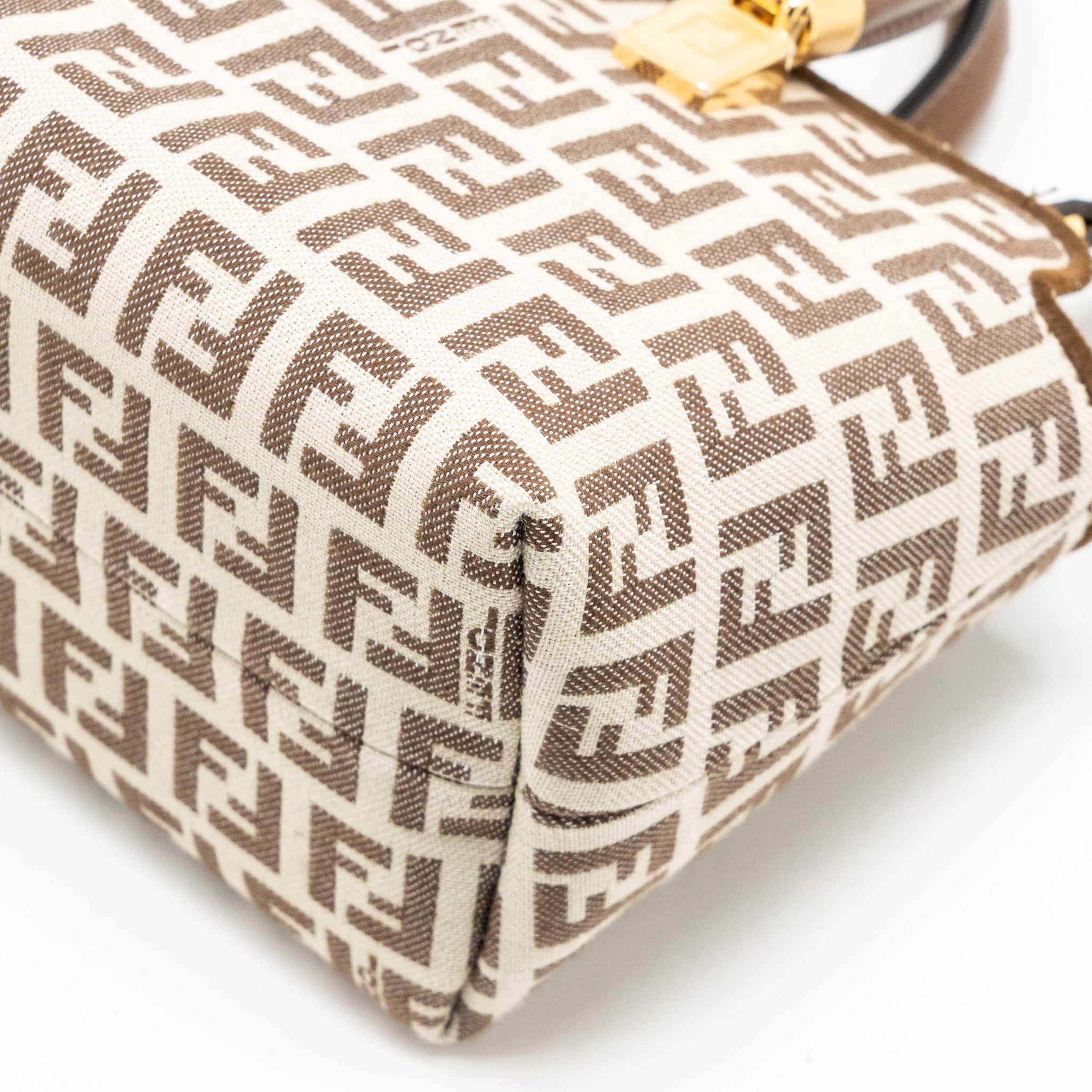fendi-by-the-way-mini-bag-ff-canvas-leather-brown-cream-ghw