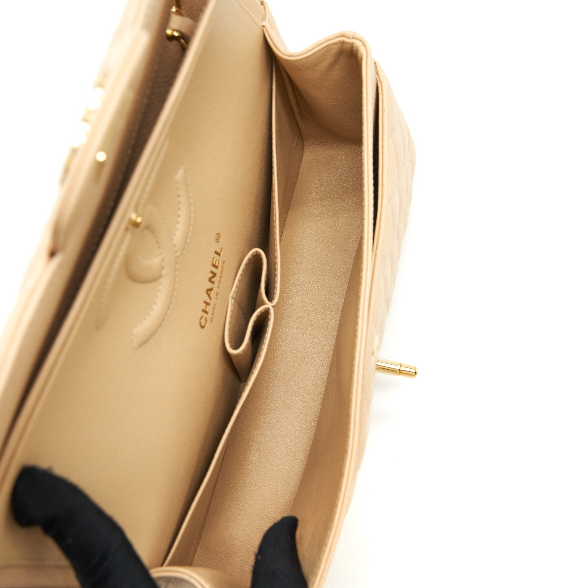 chanel-classic-double-flap-bag-caviar-beige-ghw