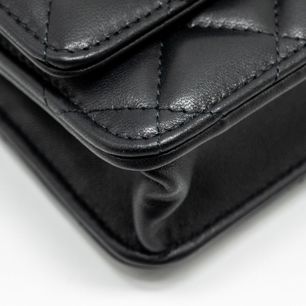 chanel-classic-wallet-on-chain-with-camellia-adjustable-chain-lambskin-black-ghw-microchip