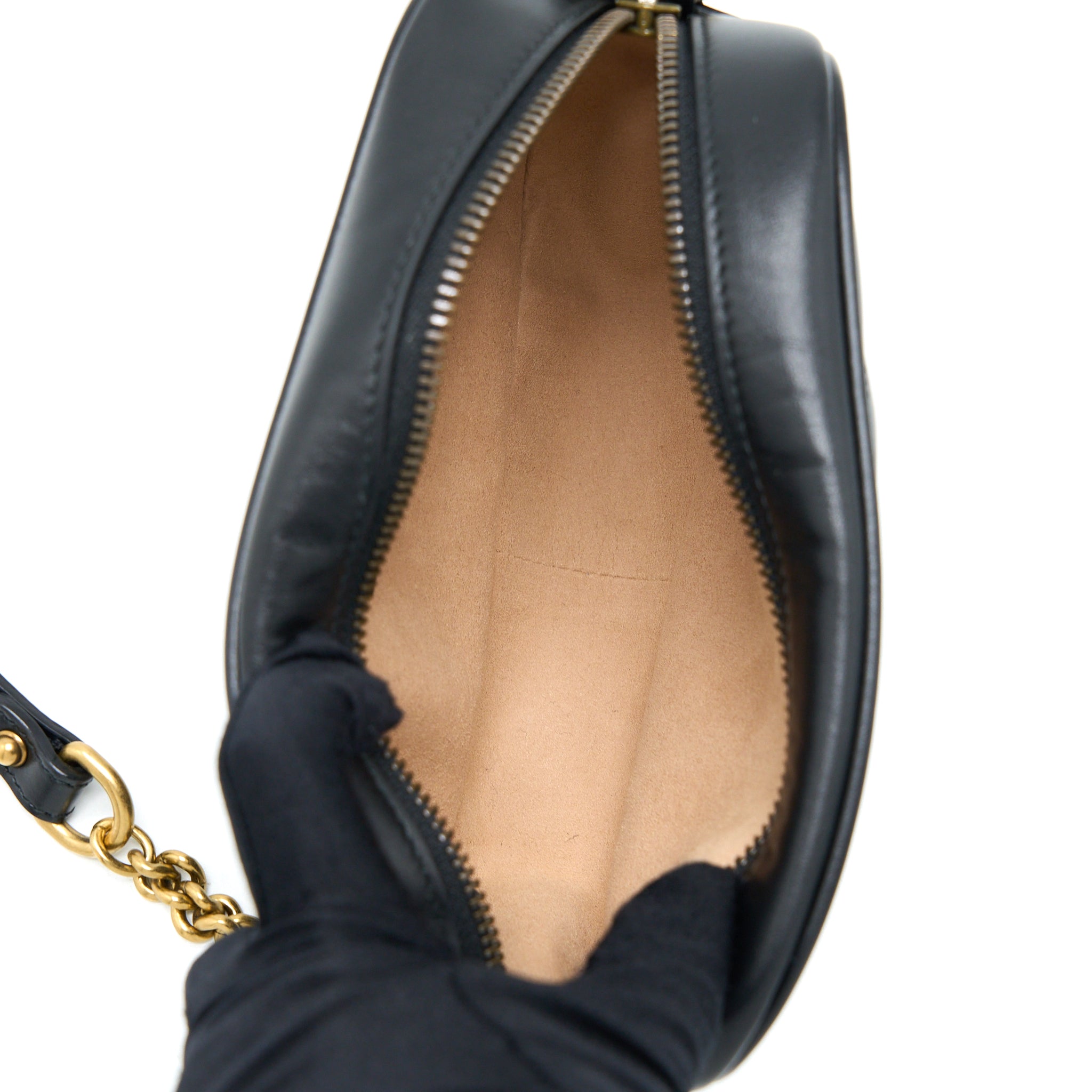gucci-gg-mini-marmont-matelasse-bag-black-ghw