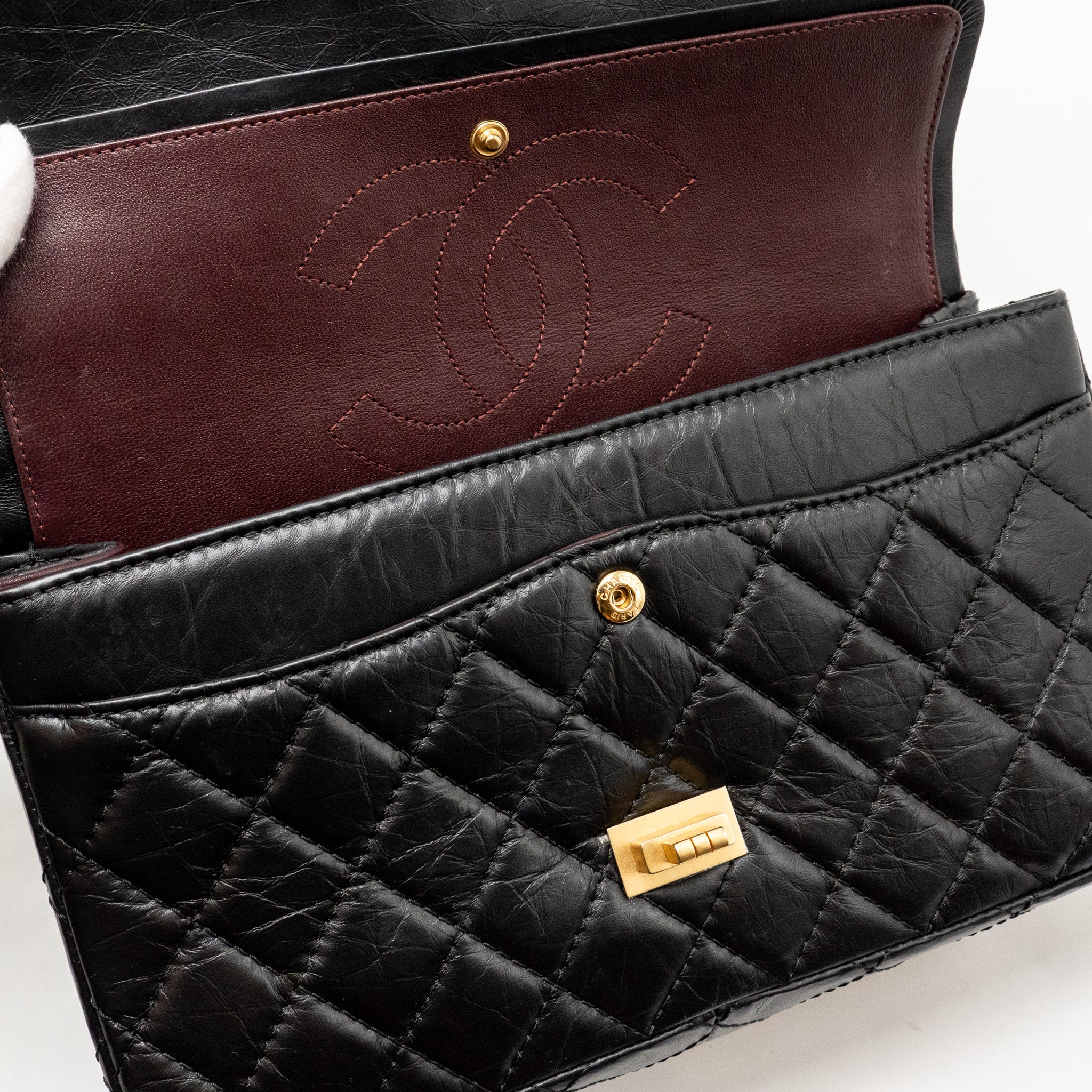 chanel-large-2-55-reissue-flap-bag-aged-calfskin-black-ghw-copy