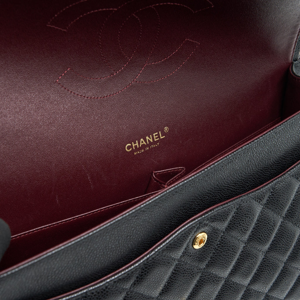 chanel-maxi-classic-double-flap-caviar-black-ghw-serial-21