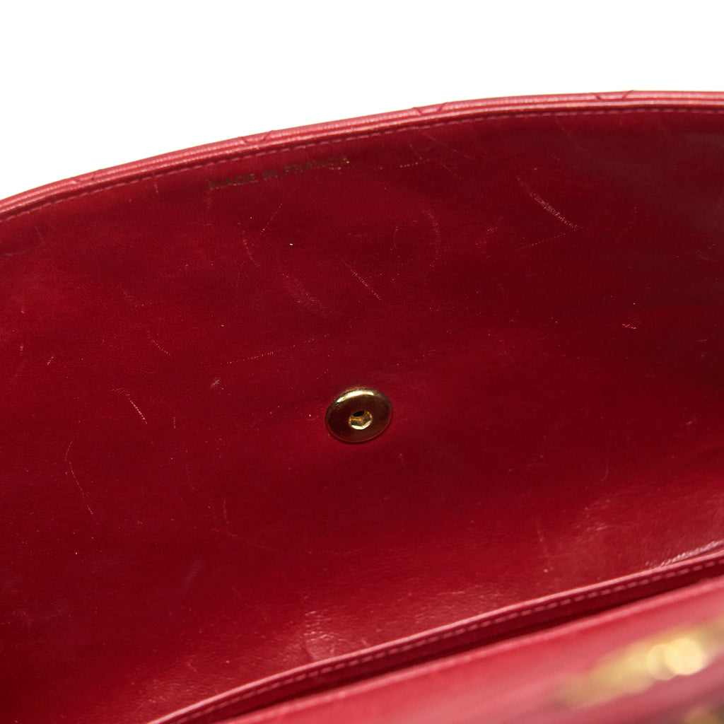 chanel-vintage-maxi-flap-bag-lambskin-red-ghw