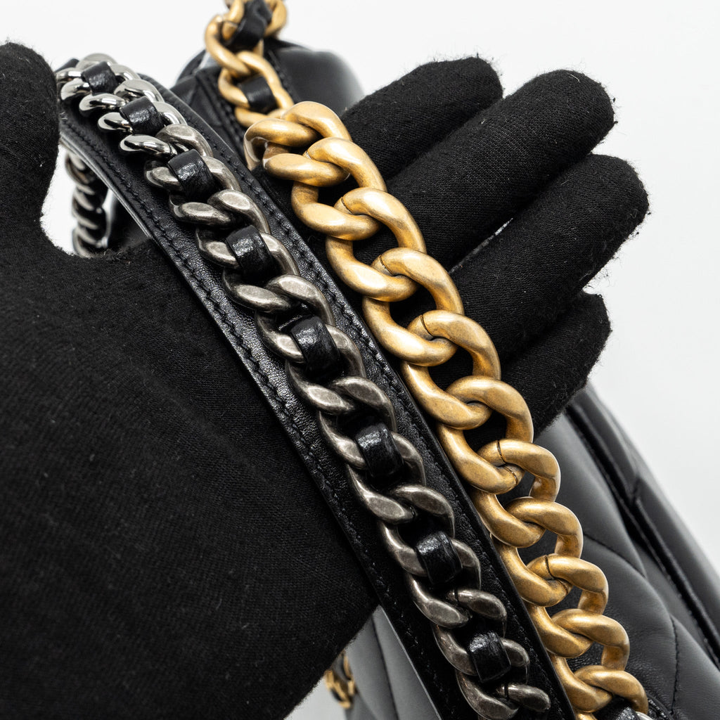 chanel-small-19-bag-lambskin-black-multicolor-hardware-microchip-1