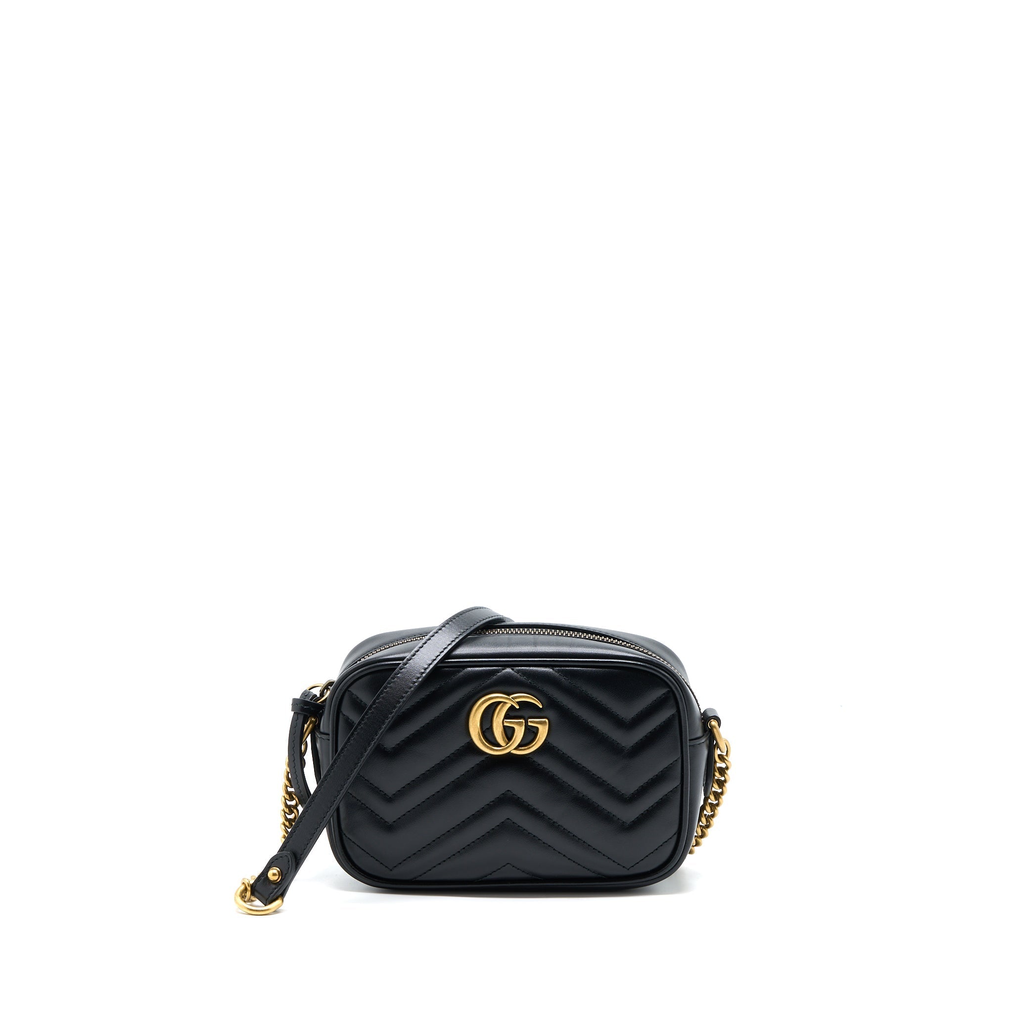 gucci-gg-mini-marmont-matelasse-bag-black-ghw