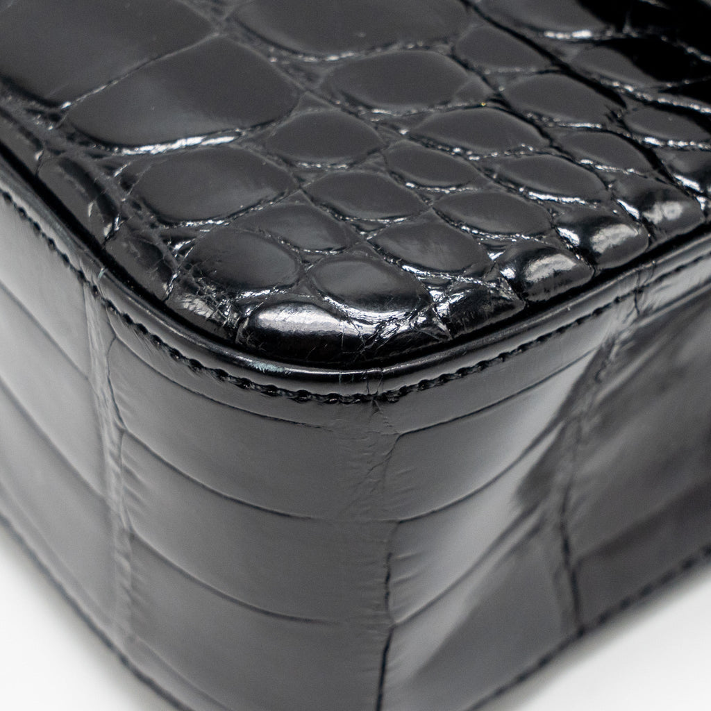chanel-medium-classic-double-flap-bag-alligator-mississippiensis-black-ghw-copy