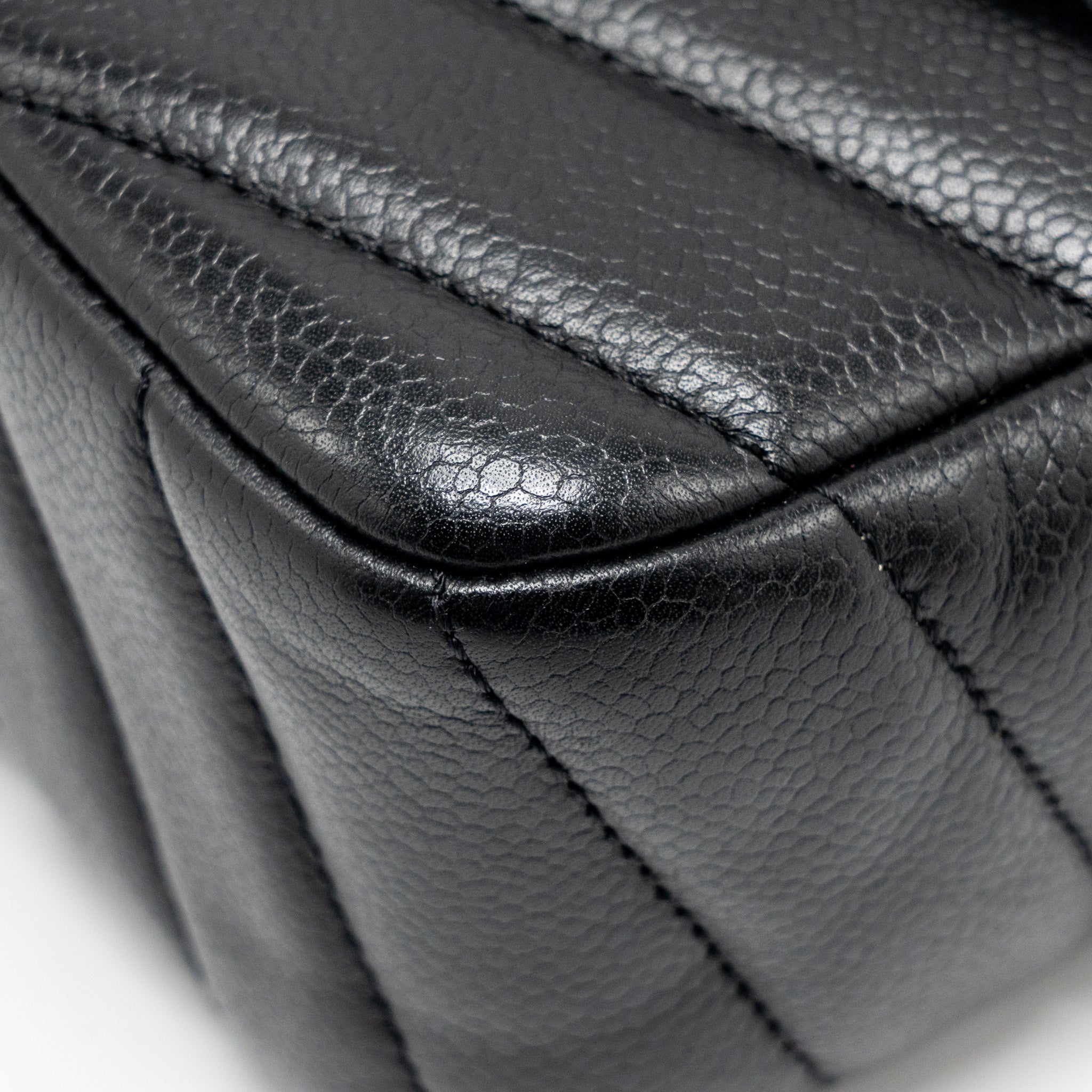chanel-envelop-flap-bag-chevron-caviar-black-shw