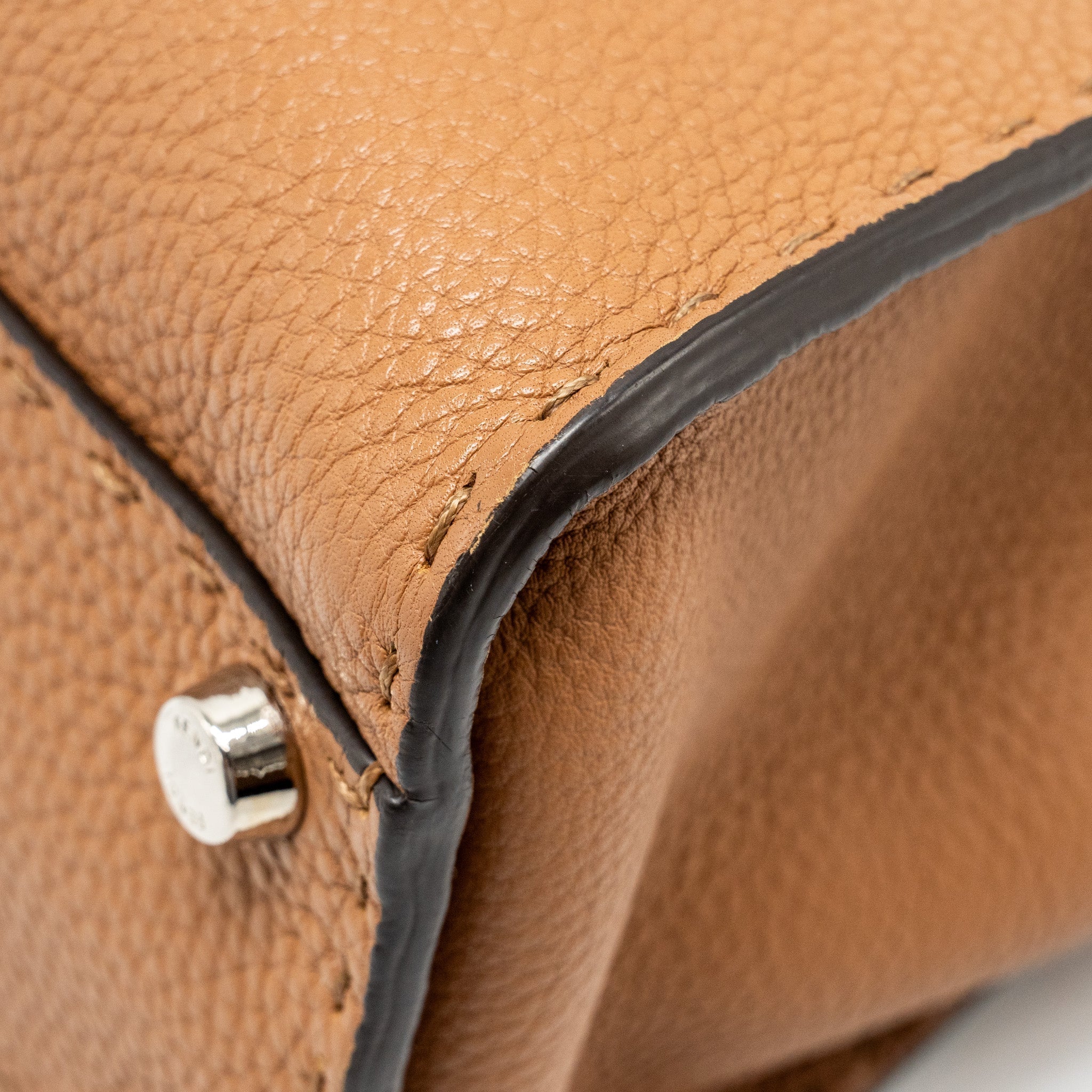 fendi-medium-peekaboo-tote-bag-grained-calfskin-caramel-shw-2