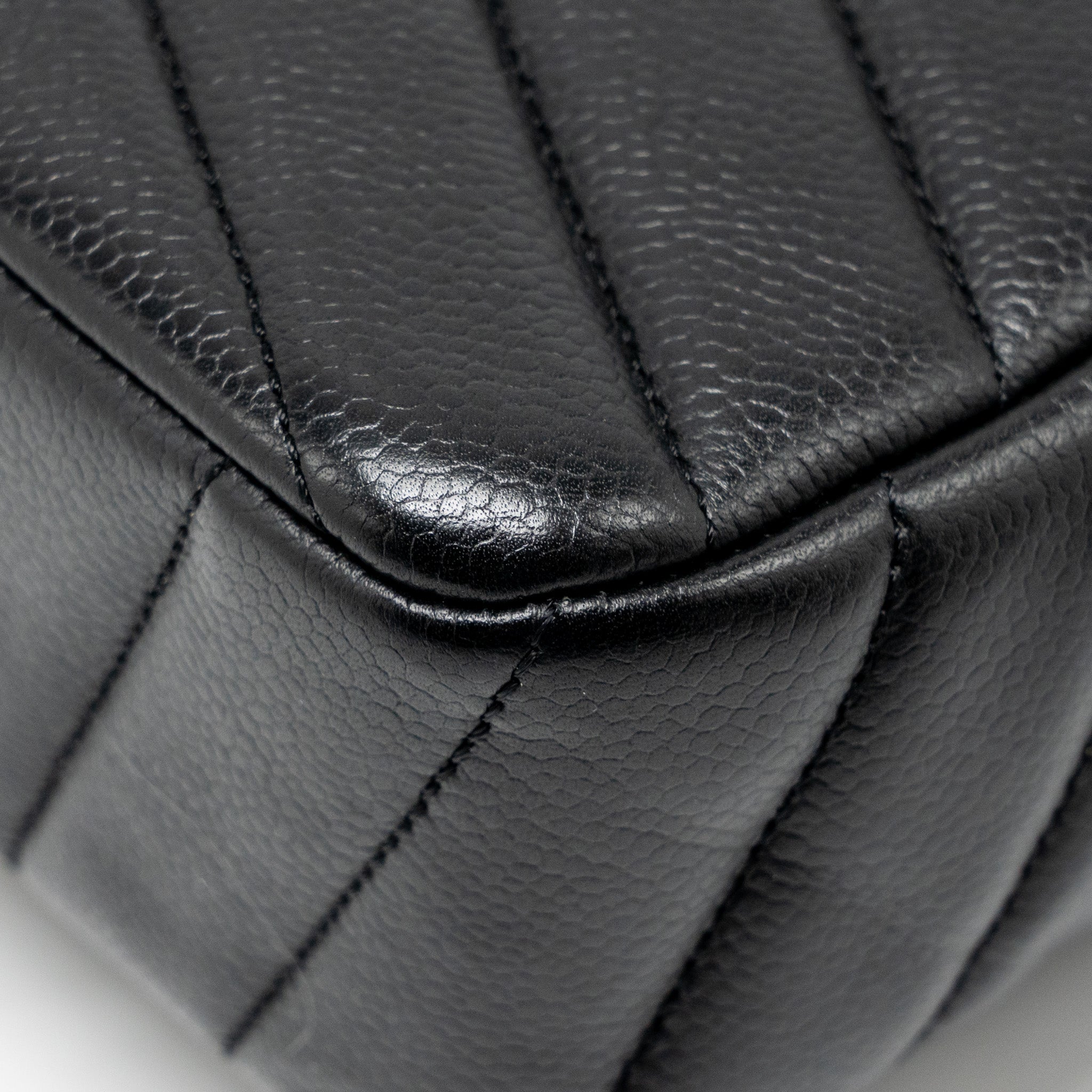 chanel-envelop-flap-bag-chevron-caviar-black-shw