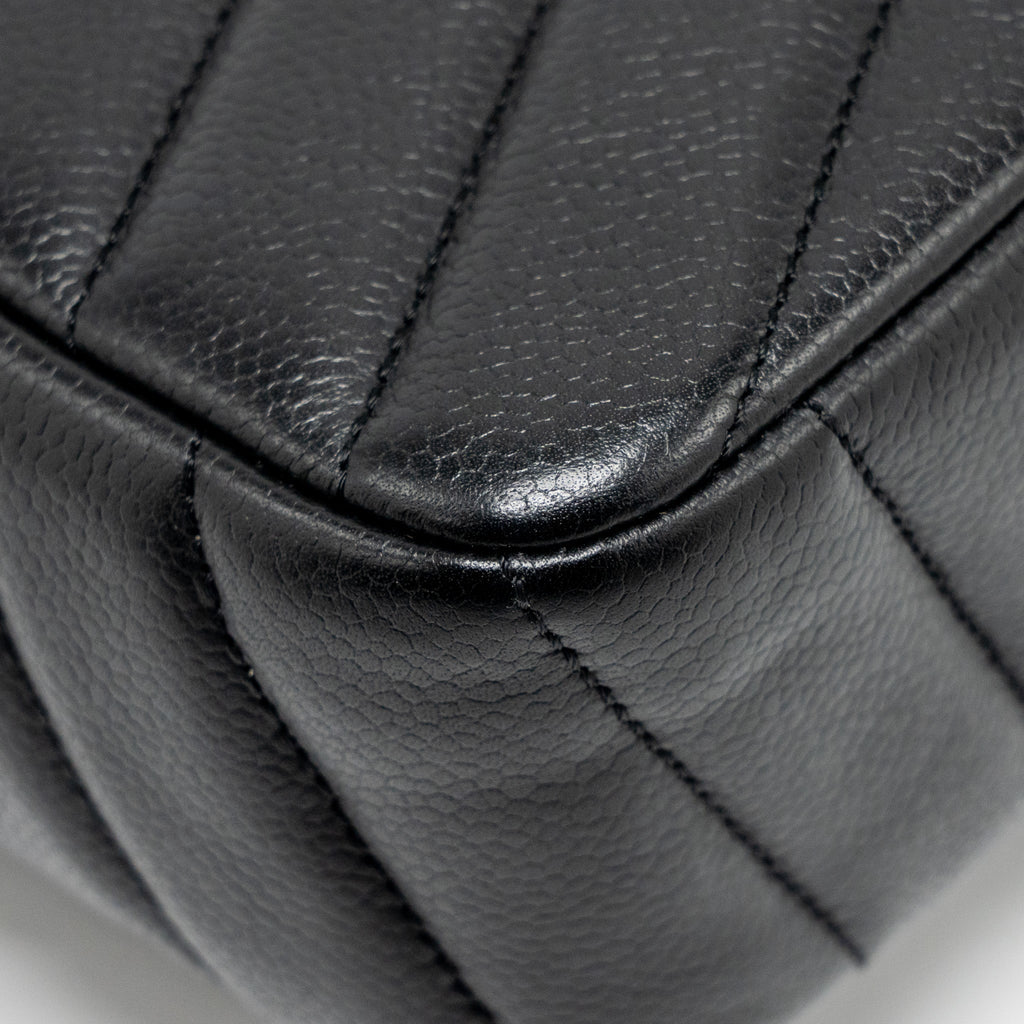 chanel-envelop-flap-bag-chevron-caviar-black-shw