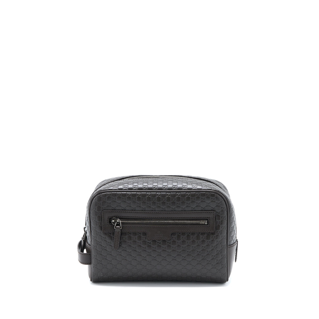 gucci-gg-print-pouch-calfskin-dark-brown-shw