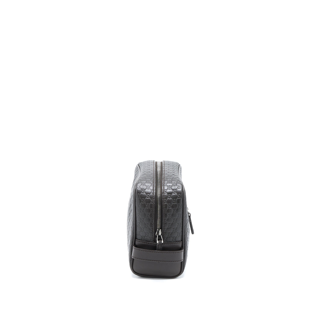 gucci-gg-print-pouch-calfskin-dark-brown-shw