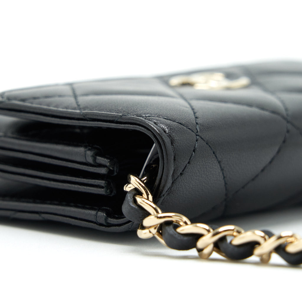 chanel-mini-flap-bag-with-camellia-chain-lambskin-black-lghw