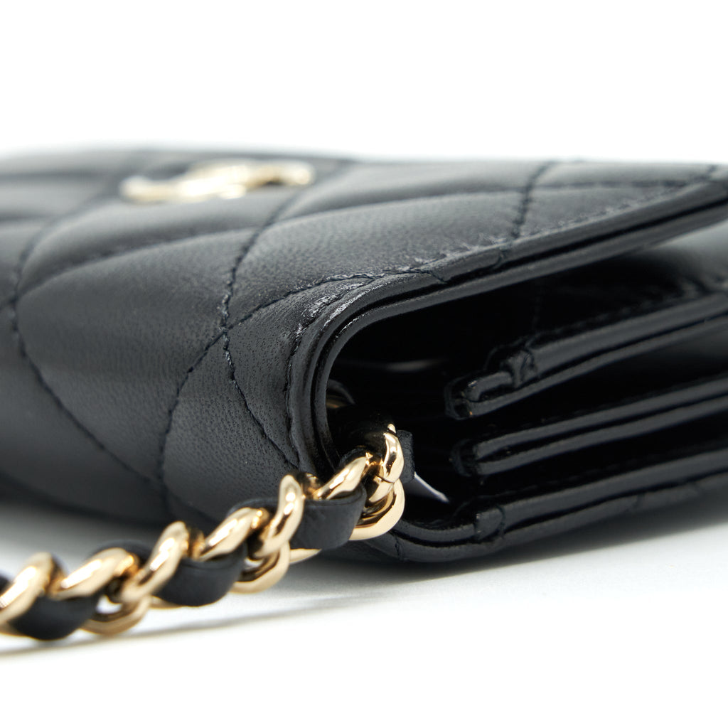 chanel-mini-flap-bag-with-camellia-chain-lambskin-black-lghw
