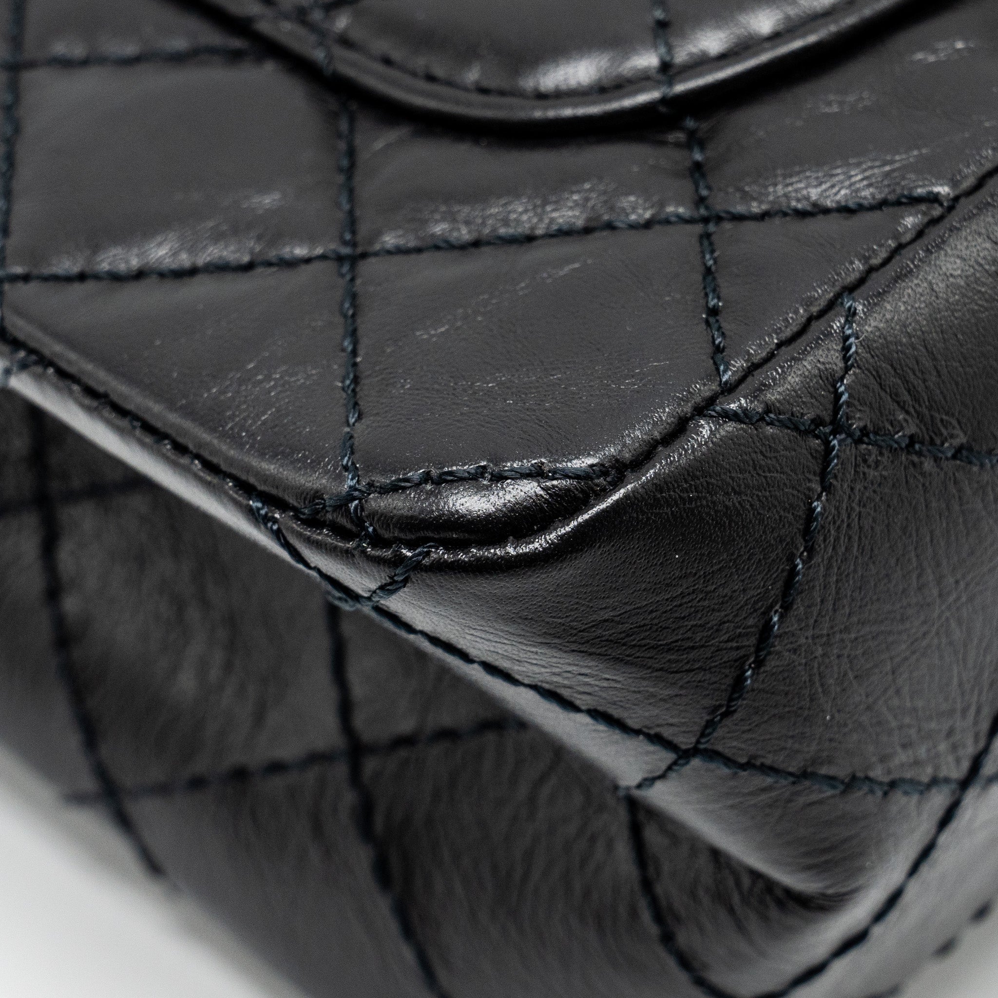chanel-mini-2-55-reissue-flap-bag-aged-calfskin-black-ghw-2