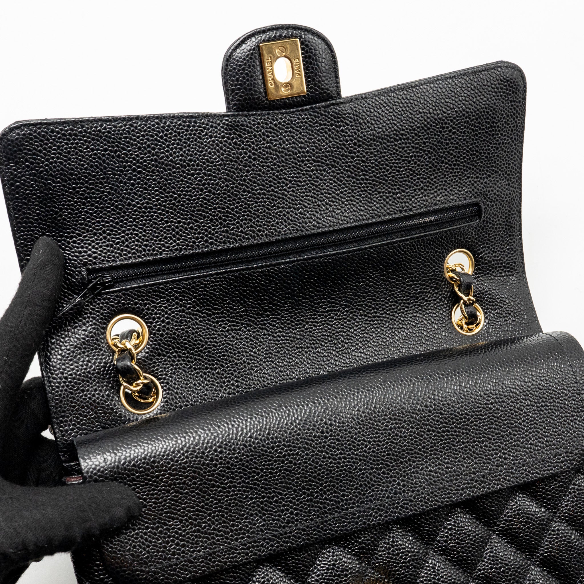 chanel-medium-classic-double-flap-bag-caviar-black-ghw-35