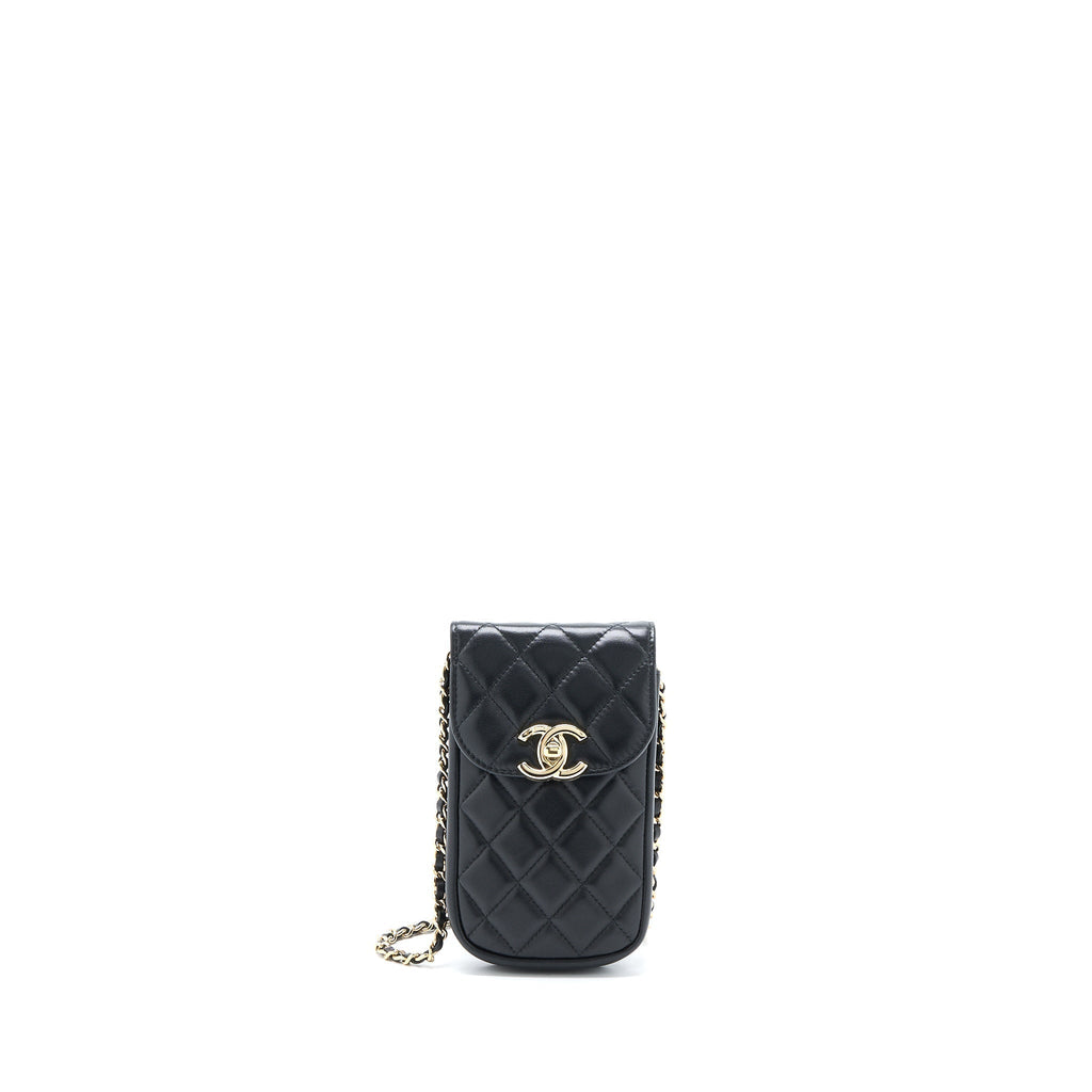 chanel-flap-phone-pouch-with-chain-black-lambskin-ghw